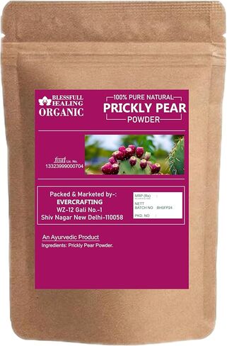 Organic Prickly Pear Powder 100% Pure Natural 100 Gram / 3.52 oz in Saudi Arabia