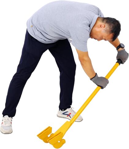 Pallet Buster Tool in Yellow with 43in Long Handle – Deck Wrecker Pallet Tool Pry, Deck Board Removal Tool in Saudi Arabia
