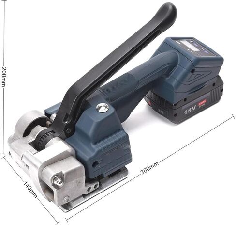 COYEUX Handheld Electric Strapping Machine, PP/PET Plastic Straps Semi-Automatic Banding Tool, Tension Force 400-3500N, for Newpapers, Cartons, Textiles, Plastic Pipes in Kuwait