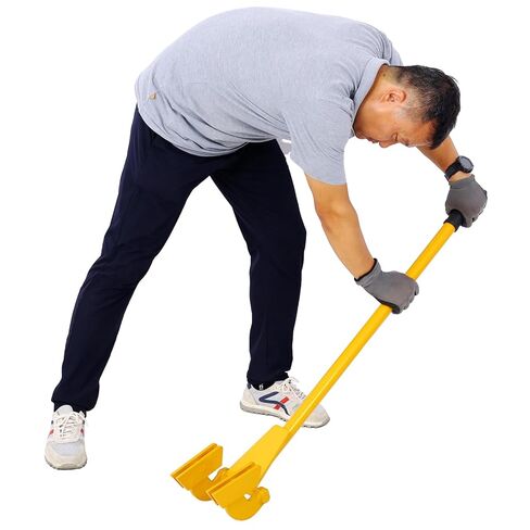 أداة تحطيم البليت بمقبض طويل 43 بوصة وأداة سحب البليت شديدة التحمل وأداة إزالة لوحة سطح السفينة، شريط تدمير فعال لأدوات أرضيات تفكيك البليت ومستودع ورشة عمل مشاريع الأعمال الخشبية in Kuwait