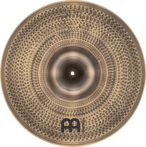 Meinl Cymbals Pure Alloy Custom 21" Super Bell Ride Cymbal for Drums — MADE IN GERMANY in Saudi Arabia