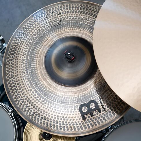 Meinl Cymbals Pure Alloy Custom 21" Super Bell Ride Cymbal for Drums — MADE IN GERMANY in Saudi Arabia