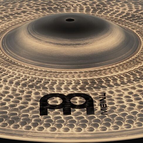 Meinl Cymbals Pure Alloy Custom 21" Super Bell Ride Cymbal for Drums — MADE IN GERMANY in Saudi Arabia