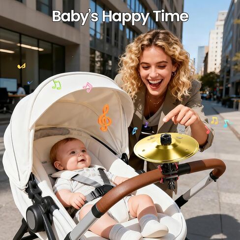 صنج دراجة دوار صغير، فيل أبيض مضحك وهدايا عيد الميلاد، صنج قابل للتعديل 360 درجة مع مشبك مقود، يناسب القضبان 0.5-1.18 بوصة، للدراجات والدراجات الجبلية والسكوتر والدراجة الإلكترونية in Kuwait