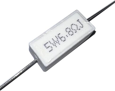 10 قطعة 5 واط 5% الاسمنت المقاوم الطاقة المقاومة 0.1 0.15 0.2 0.22 0.25 0.27 0.3 0.33 0.47 0.5 0.6 0.82 R أوم 0R1 0R15 0R2 0R22 0R2a5(5W 100R 10 قطعة) in Kuwait