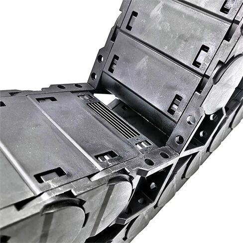 D35 Series 1 Meter Wire Carrier Cable Drag Chain Drive Transmission Towline Machine Tools Channel(R100,35x100 mm) in Saudi Arabia