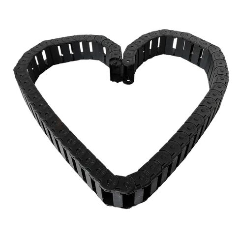 Cable Chain 15x50 Wire Transmission Carrier 15mm x 50mm Plastic Drag Towline(1meter) in Kuwait