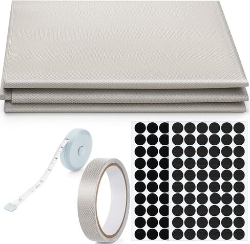 Tegeme Faraday Fabric 59" x 118" with 236" L Tape Measure, Military Grade Rf Shielding Cloth for Blocking RFID, EMP, Emf, 5g, Wi-Fi GPS Signals, EMI Radiation Protection for Privacy and Security in Saudi Arabia