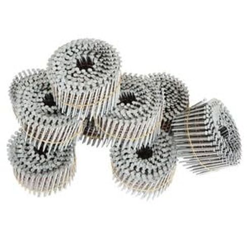 #US 3600Pc مسامير انحياز 2-1/2 "x .092" 15 درجة لفائف الأسلاك المجمعة رأس مستدير كامل in Saudi Arabia