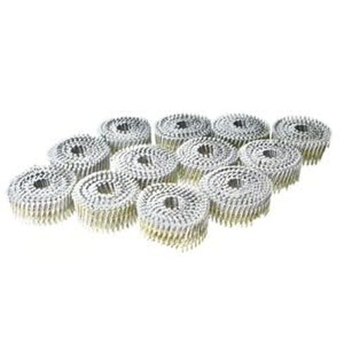 #US 3600Pcs Siding Nails 2 x 0.092 15 Degree Collated Wire Coil Full Round Head in Saudi Arabia