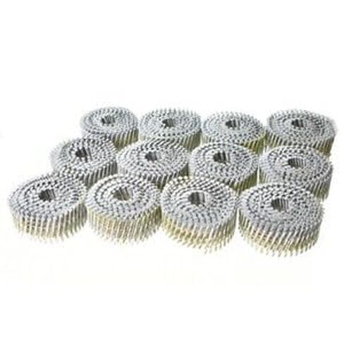 #US 3600Pcs Siding Nails 2 x 0.092 15 Degree Collated Wire Coil Full Round Head in Saudi Arabia
