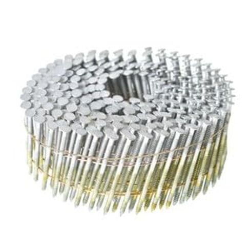 #US 3600Pcs Siding Nails 2 x 0.092 15 Degree Collated Wire Coil Full Round Head in Saudi Arabia