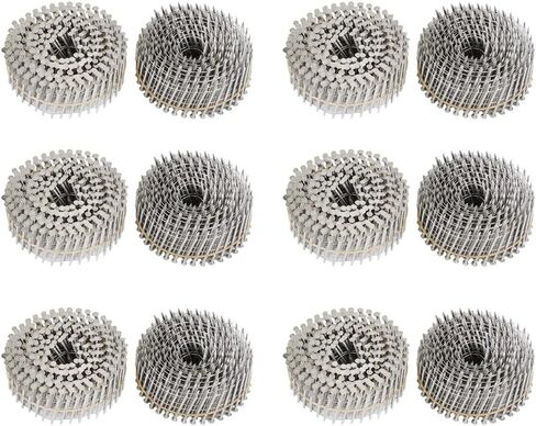 Replacement-Parts For 3600Pack 15 Degree Wire Coil 1-3/4" ×.09" Ring Shank Stainless Steel Siding Nail Mod-W91R-2361 in Saudi Arabia