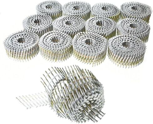 Replacement-Parts For 3600 Pack 1-1/4" × 0.092" Galvanized Hot-Dipped Collated Wire Coil Siding Nails Mod-W91R-2264 in Saudi Arabia