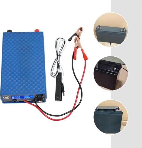 1050NP Ultrasonic Inverter 2000W Fish Shocker, 12V Electric Fishing Machine Fish Stunner with Digital Display, Pure Copper Transformer for Pond River Lake Fishing in Saudi Arabia