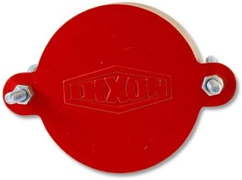 Dixon 2 1/2" Aluminum FDC Breakable Cap Inlet Connections ABC250 (Pack of 2) in Kuwait