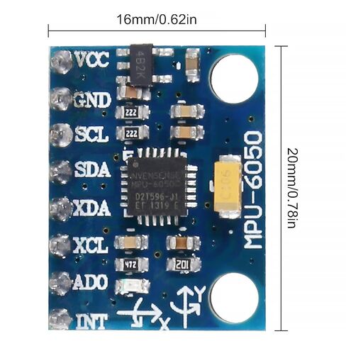 5 قطعة GY-521 ملحوم مسبقًا MPU-6050 MPU6050 3 محاور مقياس التسارع جيروسكوب وحدة 6 DOF 6 محاور مقياس التسارع جيروسكوب وحدة الاستشعار 16 بت AD محول إخراج البيانات IIC I2C in Saudi Arabia