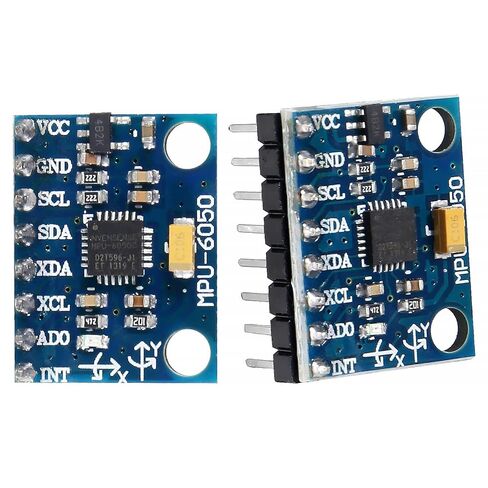 5 قطعة GY-521 ملحوم مسبقًا MPU-6050 MPU6050 3 محاور مقياس التسارع جيروسكوب وحدة 6 DOF 6 محاور مقياس التسارع جيروسكوب وحدة الاستشعار 16 بت AD محول إخراج البيانات IIC I2C in Saudi Arabia