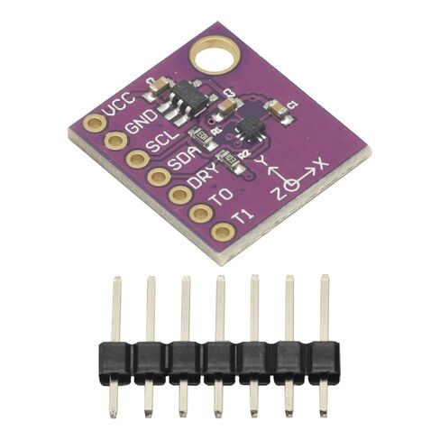 HSCDTD008A 3-Axis Three Axis Magnetometer Compass Magnetic Sensor Module 3.3V to 5V IIC I2C Interface for Arduino Project in Saudi Arabia