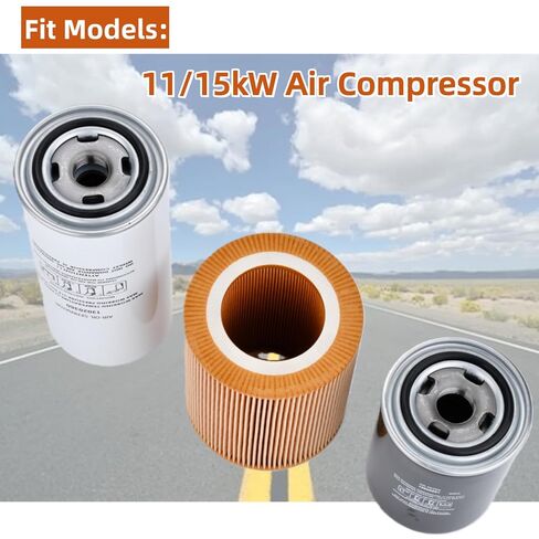 13020360+13020201+13020102 Oil Separator Filter Kit Compatible with 11/15kW Air Compressor in Saudi Arabia