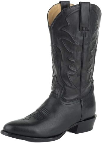 Ames Corded & Burnished Leather Boot in Saudi Arabia