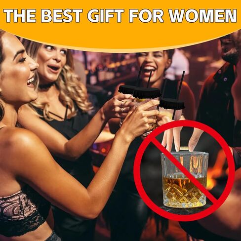 15 قطعة من غطاء مشروبات سكرانشي مع حقيبة واحدة لسلسلة المفاتيح، أغطية مشروبات بوليستر مرنة قابلة لإعادة الاستخدام مقاس 3.74 بوصة مع فتحات ماصة لحماية سلامة الكحول، تناسب معظم الأكواب في البارات والنوادي الليلية للنساء والفتيات in Kuwait