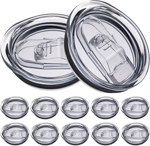 4 قطع من غطاء الأكواب سعة 20 أونصة لاستبدال غطاء الأكواب النحيف، أغطية أكواب منزلقة من السيليكون المقاوم للرذاذ لمبرد بهلوان بسعة 2.64 بوصة (أغطية أكواب سعة 20 أونصة × 4 قطع) in Kuwait