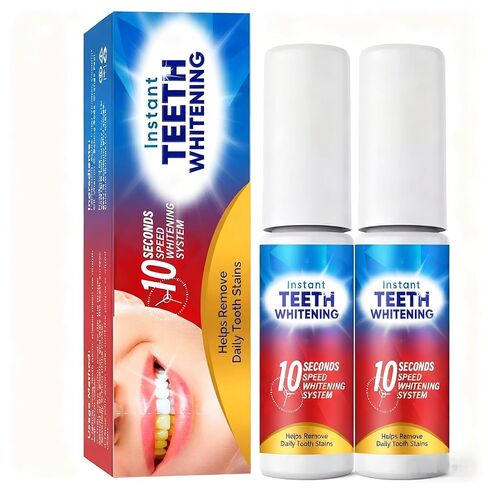 Tooth Paint - Instant Teeth Whitening Paint - Brush-On Enamel Safe Formula for a Confident Smile, Quick, Gentle & Long-Lasting Results in Kuwait