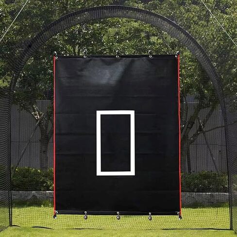 Baseball Batting Cage Backstop Replacement Batting Cage Backstop Softball Pitching Targets for Outdoor Pitching Training Baseball Pitching Backstop Indoor Outdoor Training Accessory in Saudi Arabia