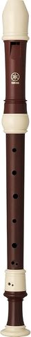 Yamaha YRA-322B Alto Recorder in Key of F, Baroque Fingering, Double holes, Three-Piece Construction, Simulated Rosewood Finish in Saudi Arabia