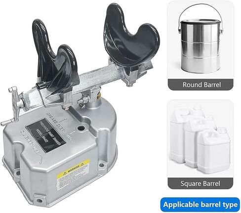 Paint Inks Mixing Shaker, 1-5L Pneumatic Paint Shaker Mixer, Air Pressure 0.2-0.6Mpa, 15min/Bucket, 30° Oscillation, Oscillation Frequency 0-500 Times/Min, for Paint, Watercolor. ﻿ in Saudi Arabia