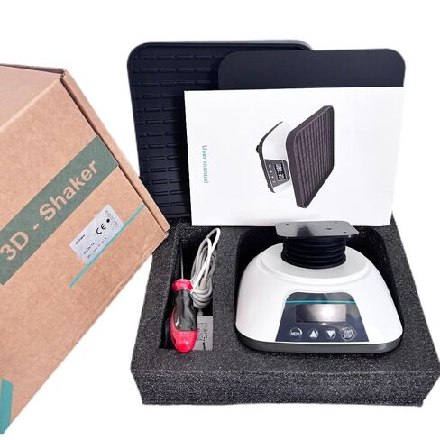 شاكر نوع الحركة ثلاثي الأبعاد مع نطاق سرعة من 10 إلى 80 دورة في الدقيقة، زاوية إمالة 10 درجات أقصى حمولة 0.8 كجم، صينية عالمية مناسبة للحاويات المتأرجحة ذات الأشكال والأحجام المختلفة in Kuwait