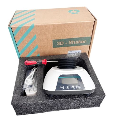 شاكر نوع الحركة ثلاثي الأبعاد مع نطاق سرعة من 10 إلى 80 دورة في الدقيقة، زاوية إمالة 10 درجات أقصى حمولة 0.8 كجم، صينية عالمية مناسبة للحاويات المتأرجحة ذات الأشكال والأحجام المختلفة in Kuwait