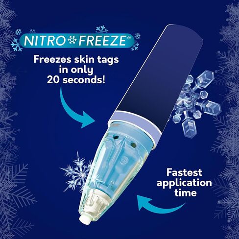 مزيل الطغوات الجلدية من كومباوند دبليو نيتروفيز، مجموعة إزالة الطغوات الجلدية مع قلم واحد لإزالة الطغوات الجلدية، 4 أطراف بديلة، و6 دروع جلدية، 5 علاجات in Kuwait