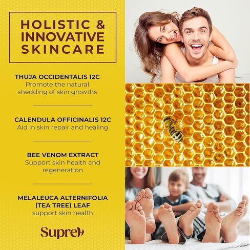 SupreH مزيل علامات الجلد الثؤلول سريع المفعول بسم النحل للرجال والنساء 10 in Kuwait