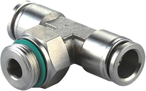 304 stainless steel G thread PB-G pneumatic connector trachea hose quick connector external thread PT1/8 1/4 3/8 1/2 Standard Pipe Thread metal(PB8-G02) in Saudi Arabia