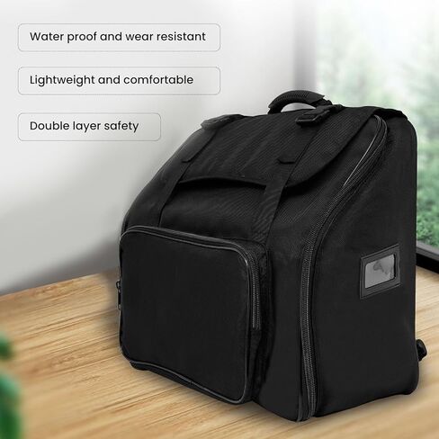 Asixxsix Accordion Bag, 41 Key 120 Bass Accordion Gig Bag, Oxford Cloth Accordion Backpack Accordion Case, Accordion Carry Case Organizer Accordions Holder, Accordions Soft Cases in Saudi Arabia