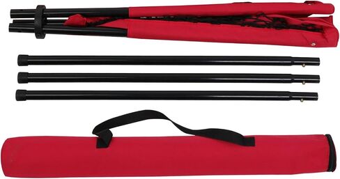 Smartxchoices Metal Frame Baseball Softball Practice Ball Caddy, Holds up to 60 Baseballs or 30 Softballs, for Hitting, Pitching, Batting Practice and Field Training, with Carry Bag in Kuwait