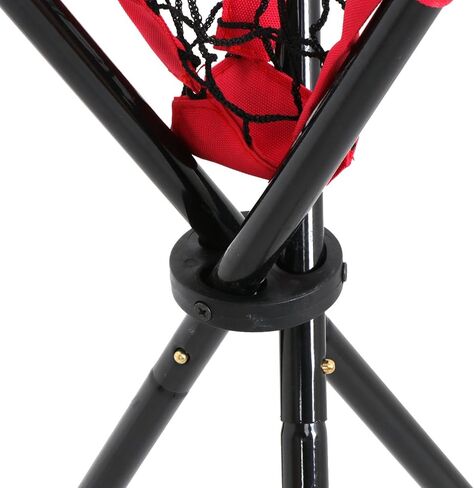 Smartxchoices Metal Frame Baseball Softball Practice Ball Caddy, Holds up to 60 Baseballs or 30 Softballs, for Hitting, Pitching, Batting Practice and Field Training, with Carry Bag in Kuwait