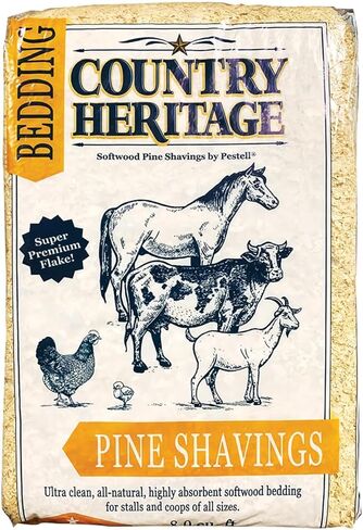 Country Heritage Premium Low Dust Pelleted Bedding Super Absorbent All Natural Softwood Pine Pellets 35 lbs. in Kuwait