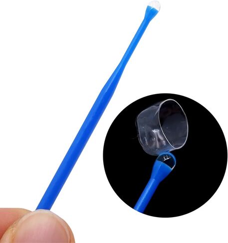 Dental Bonding Stick, Dental Veneer Matrix Adhesive Device, Bendable Bonding Stick Rod for Crown Tooth Restoration, Disposable Dental Tools (Blue) in Saudi Arabia