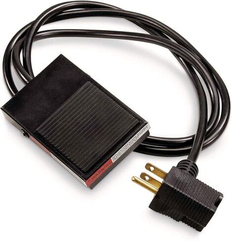 Foot Pedal Switch for Electric Meat Grinders, 15A 250VAC Foot Switch for Hands Free Use While Grinding Meat, 8 ft Cable, Commercial-Grade in Kuwait