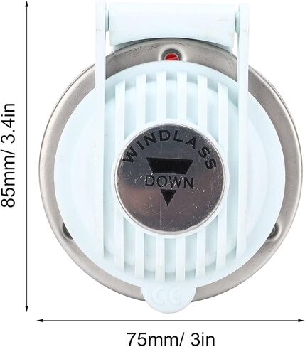 MAVIS LAVEN Foot Switch, Marine Boat Anchor Control White HandsFree, Up and Down Operation, Easy Installation for 12V 24V Windlasses in Saudi Arabia