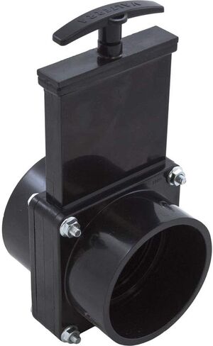 Gate Valve, 3 pc, Valterra, 3" Slip x 3" Slip, 30psi, Black in Kuwait