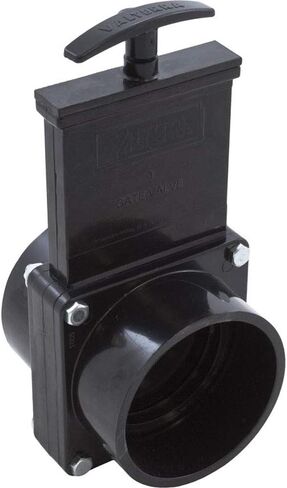 Gate Valve, 3 pc, Valterra, 3" Slip x 3" Slip, 30psi, Black in Kuwait