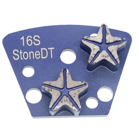 Concrete Floor Diamond Grinding Discs Compatible with ASL, Warrior, Iron Horse Grinders, Concrete Preparation & Thin Epoxy Remove, 16 Grit Medium Bond, 9PCS in Saudi Arabia