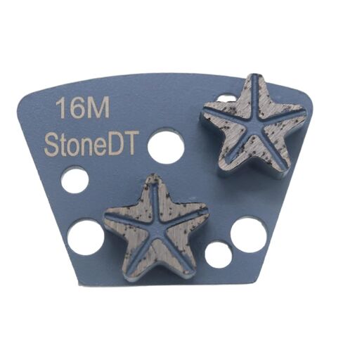 Concrete Floor Diamond Grinding Discs Compatible with ASL, Warrior, Iron Horse Grinders, Concrete Preparation & Thin Epoxy Remove, 16 Grit Medium Bond, 9PCS in Saudi Arabia