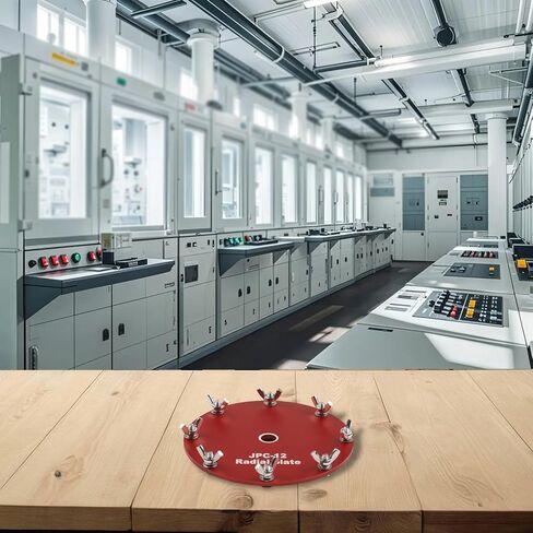 Grounding Grid Plate Compatible for PAC-12 JPC-12 Antenna - Aluminum 110g with 2.4mm Terminal Hole in Saudi Arabia