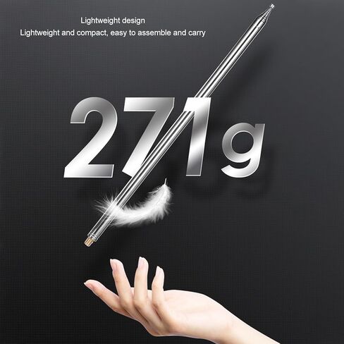 5.6m/18.4ft Telescopic Antenna m10 14 Sections 5.6meter M10 Interface Stainless Steel Tie Rod Telescoping for DIY 5.6 m Antennas discone Antenna for DIY, Positive Antennas in Saudi Arabia