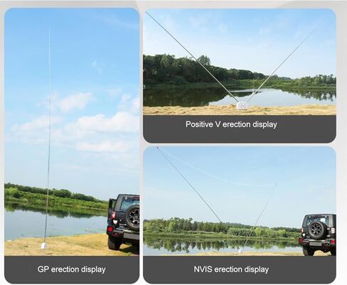 5.6m/18.4ft Telescopic Antenna m10 14 Sections 5.6meter M10 Interface Stainless Steel Tie Rod Telescoping for DIY 5.6 m Antennas discone Antenna for DIY, Positive Antennas in Saudi Arabia